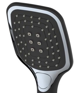 Смеситель на борт ванны Haiba HB80805-7 чёрный матовый